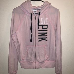 Victoria’s Secret Pink zip up hoodie